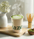 Hot Matcha — Kaze Café