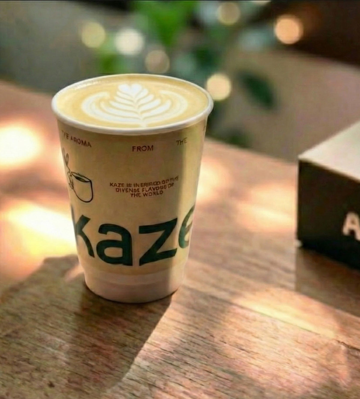 Hot White Mocha — Kaze Café