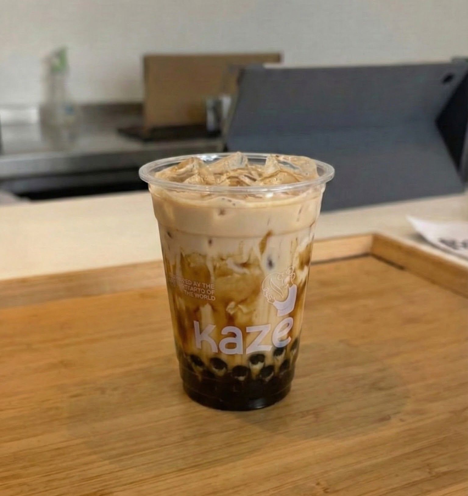 Strawberry Bubble Tea — Kaze Café