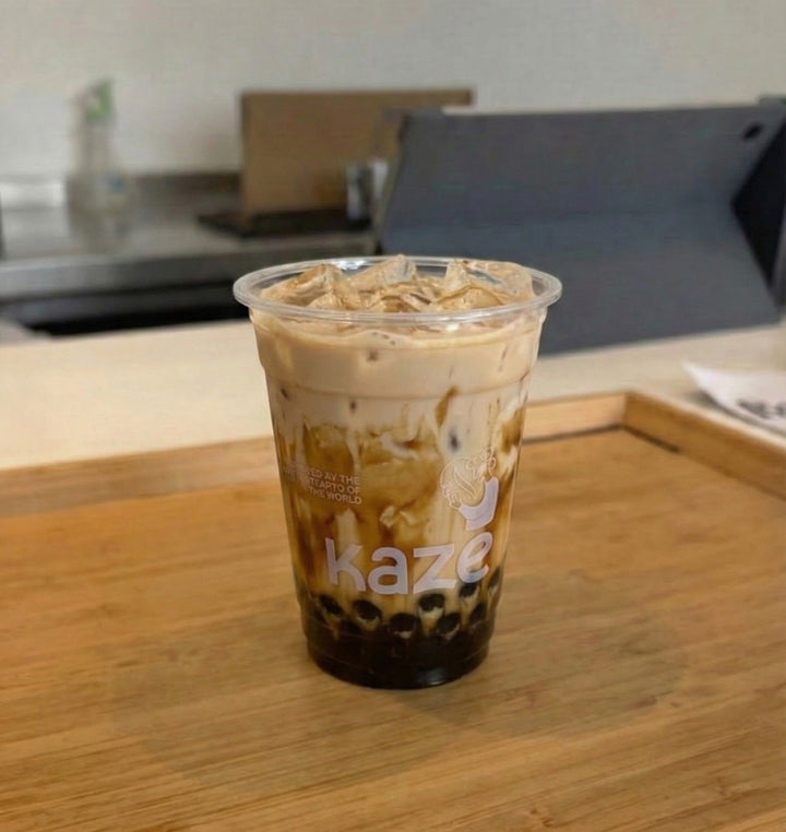 Strawberry Bubble Tea — Kaze Café