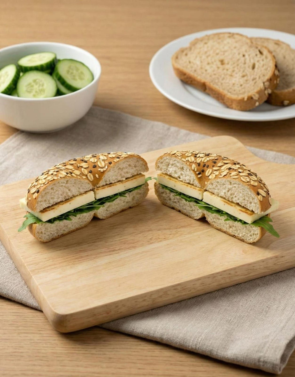 Halloumi Fresh in Hotdog Bun (6 in) — image 3