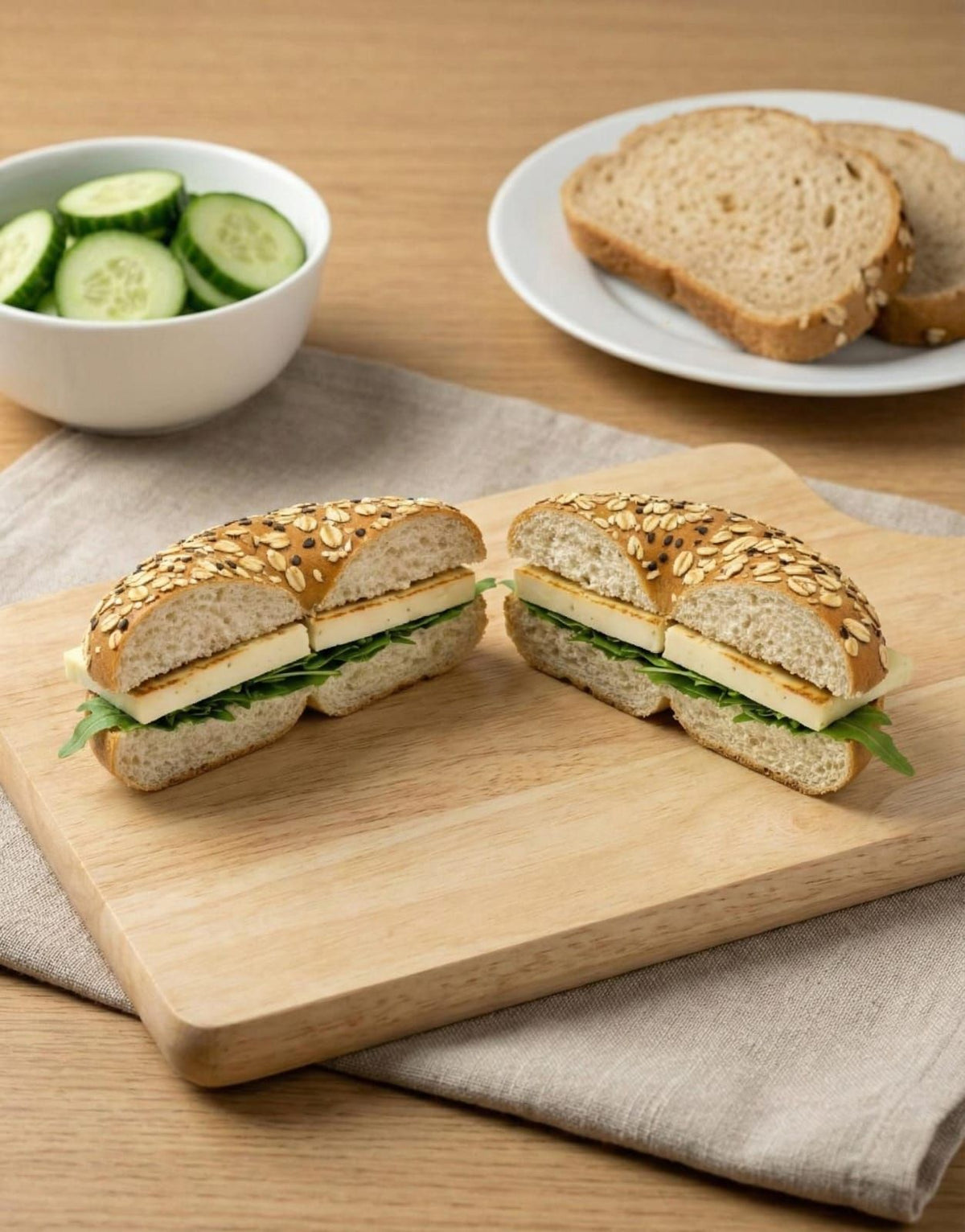 Halloumi Fresh in Hotdog Bun (6 in) — image 3