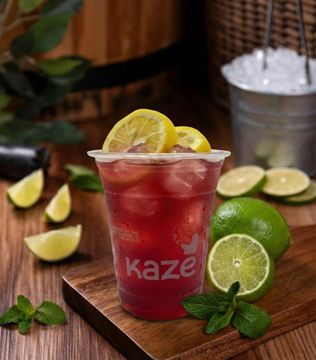 Melba Lemonade — Kaze Café