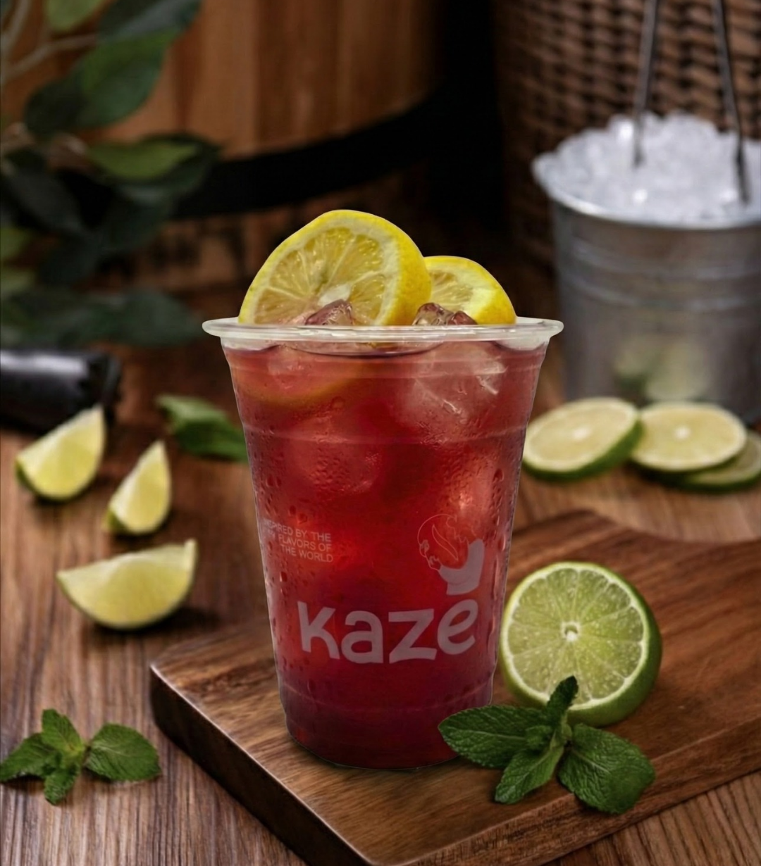 Hibiscus Lemonade — Kaze Café