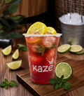 Melba Iced Tea — Kaze Café