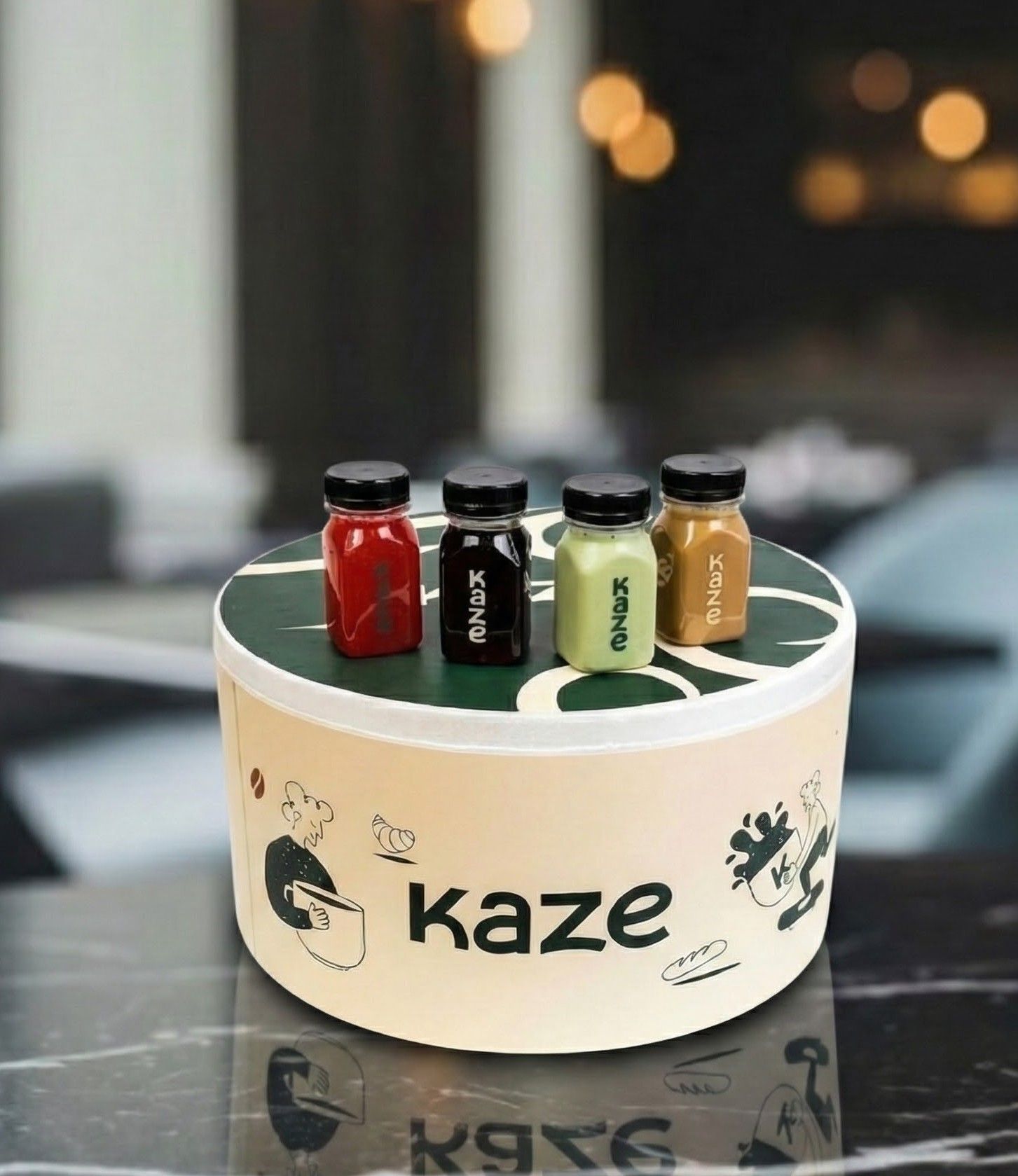 Combination Of Coffee With Mojito And Iced Tea — Kaze Café