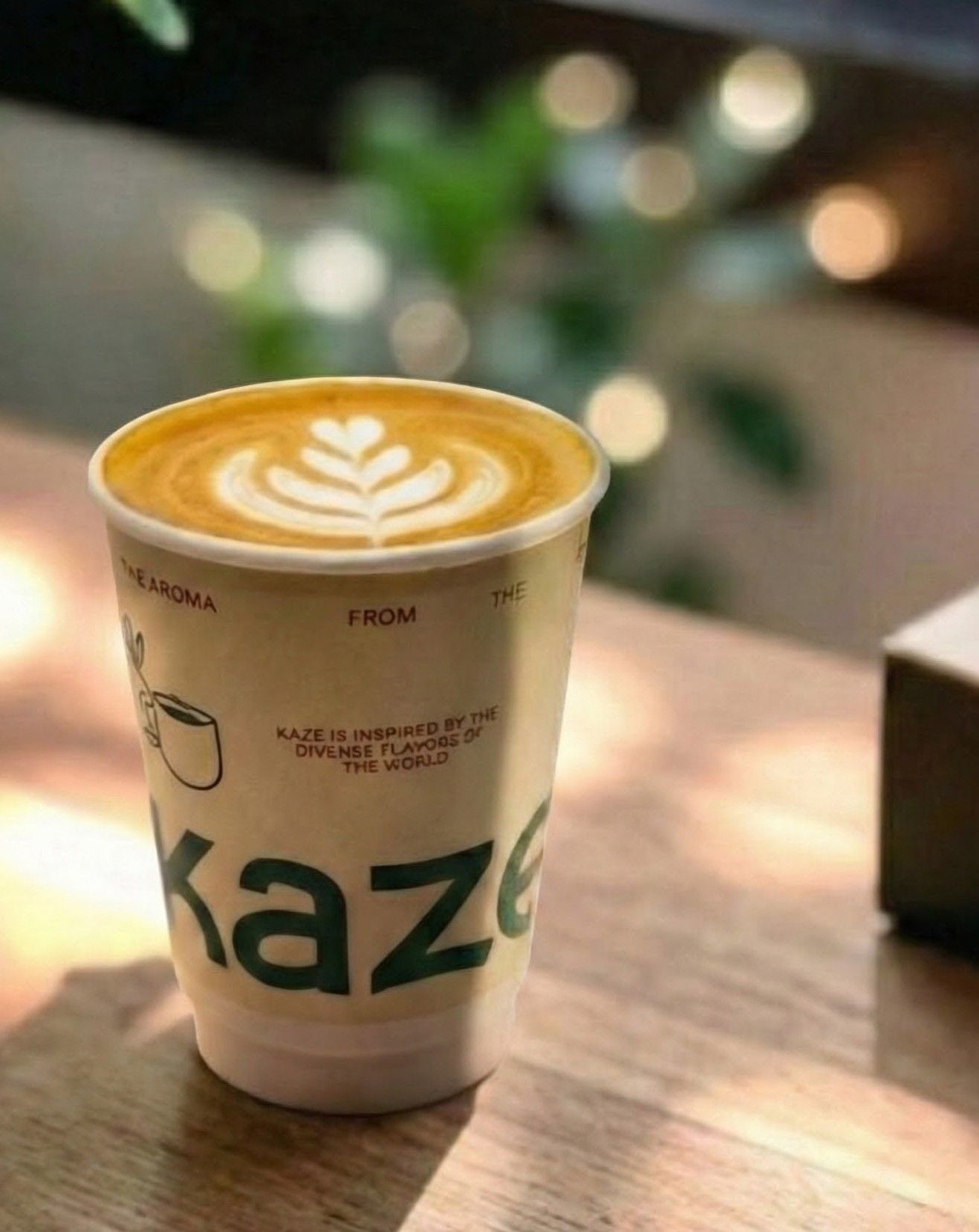 Hot Vanilla Latte — Kaze Café