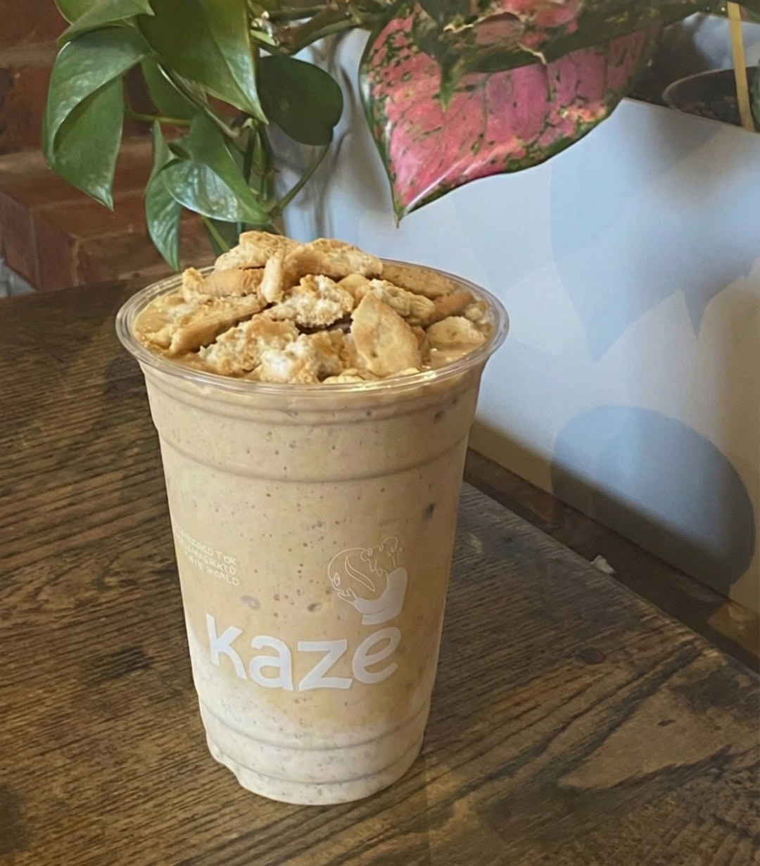 Peanut butter latte — Kaze Café