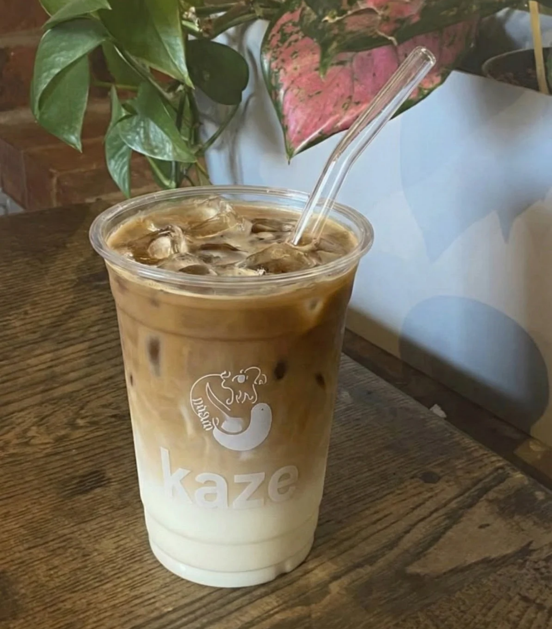 Iced Spanish Latte — Kaze Café
